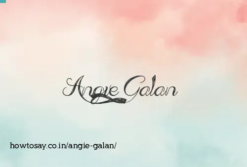 Angie Galan