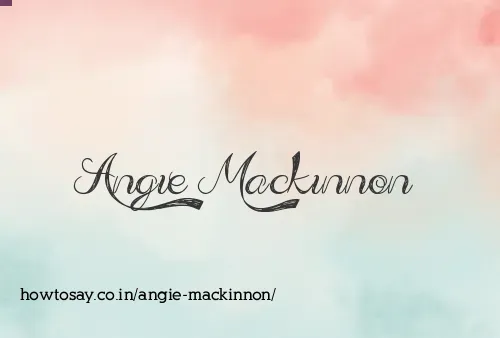 Angie Mackinnon