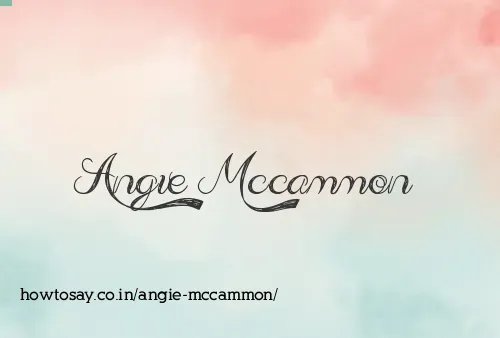 Angie Mccammon