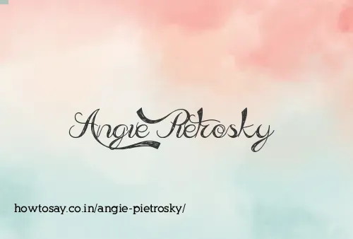 Angie Pietrosky