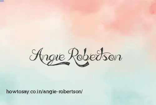 Angie Robertson