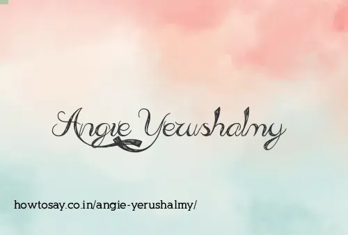 Angie Yerushalmy