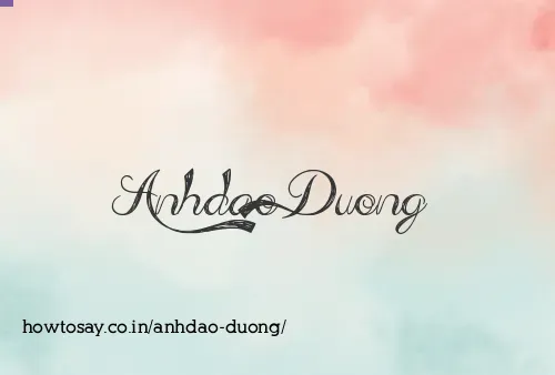Anhdao Duong