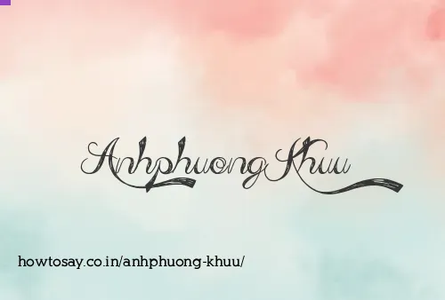Anhphuong Khuu