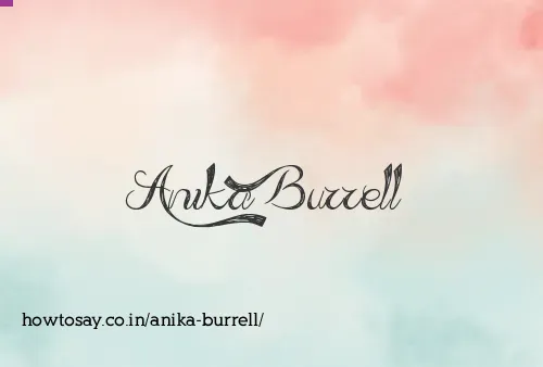 Anika Burrell