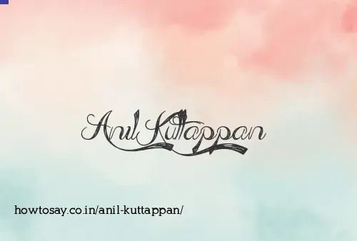 Anil Kuttappan