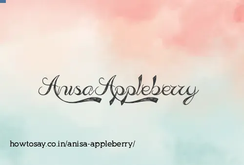 Anisa Appleberry