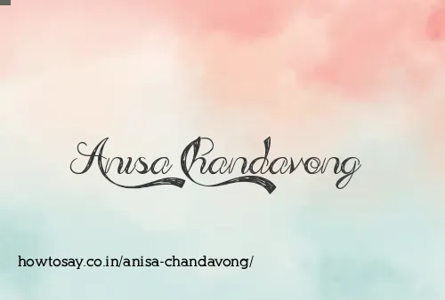 Anisa Chandavong