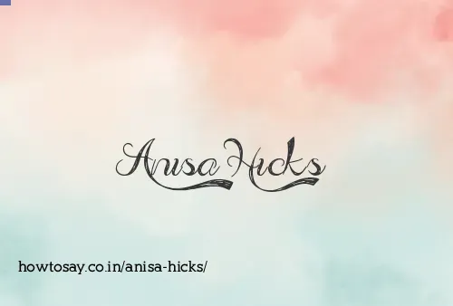 Anisa Hicks