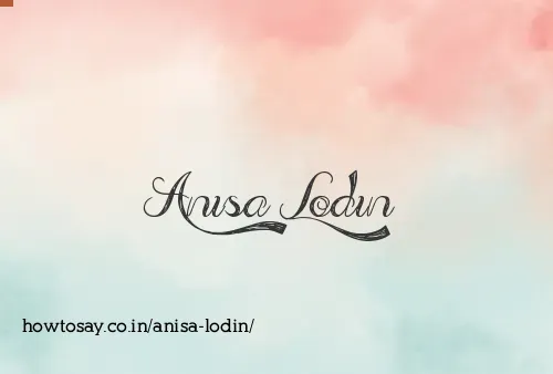 Anisa Lodin