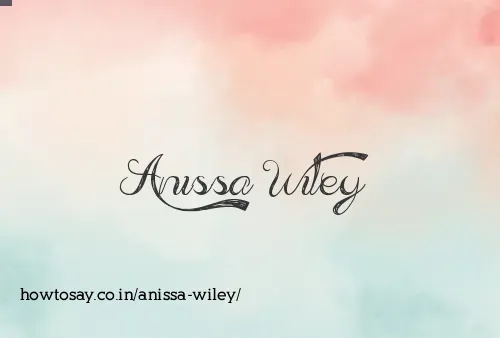 Anissa Wiley