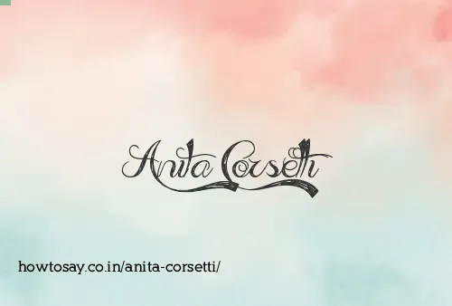 Anita Corsetti