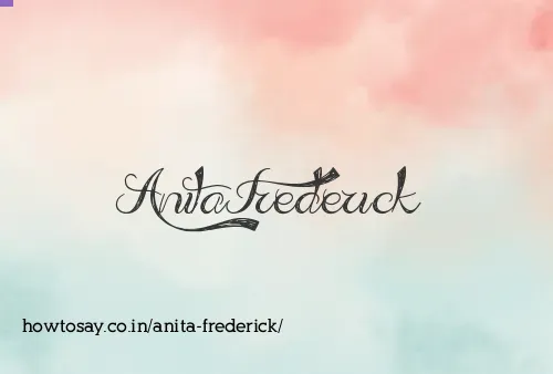 Anita Frederick