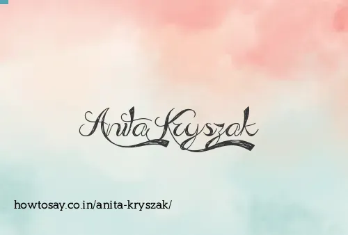 Anita Kryszak