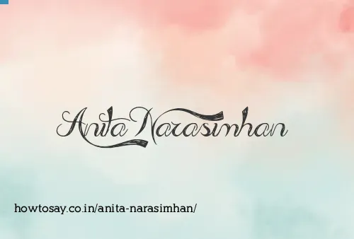 Anita Narasimhan