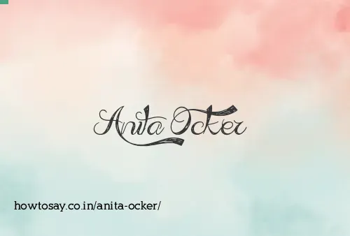 Anita Ocker