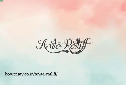 Anita Ratliff