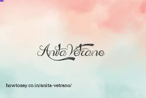 Anita Vetrano