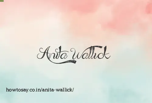 Anita Wallick