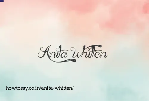 Anita Whitten