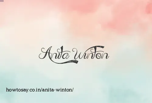 Anita Winton