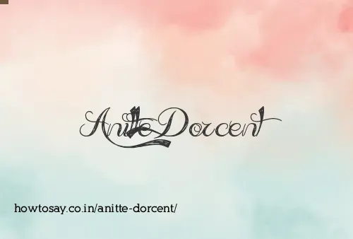 Anitte Dorcent