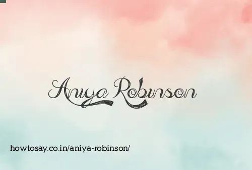 Aniya Robinson