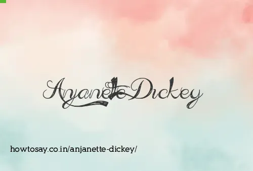 Anjanette Dickey