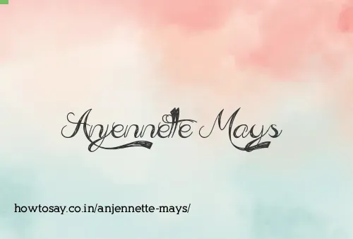 Anjennette Mays