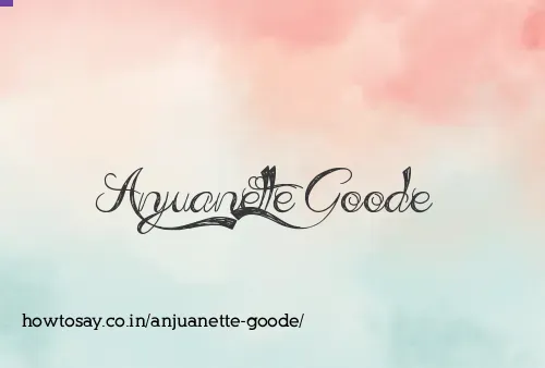 Anjuanette Goode