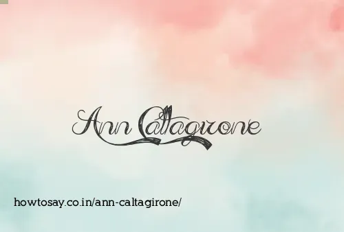 Ann Caltagirone