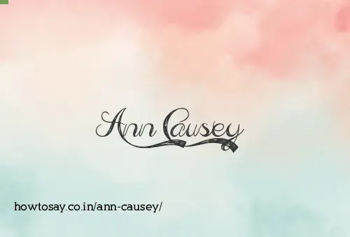 Ann Causey