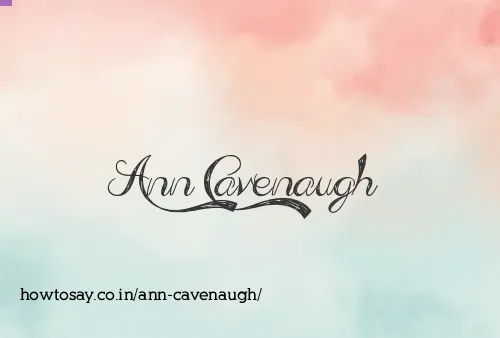 Ann Cavenaugh