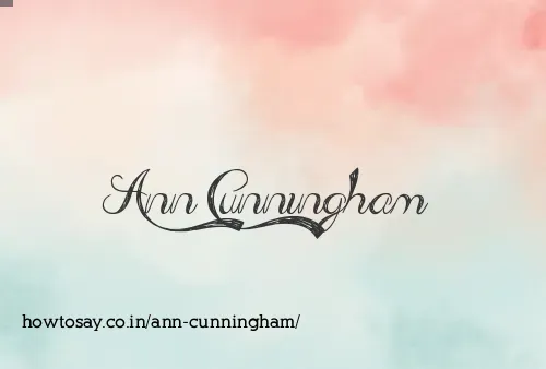 Ann Cunningham