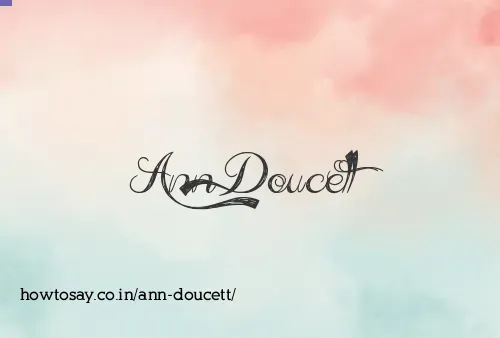 Ann Doucett