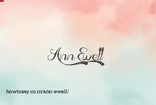 Ann Ewell