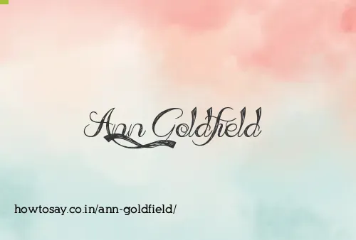 Ann Goldfield