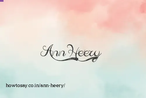 Ann Heery