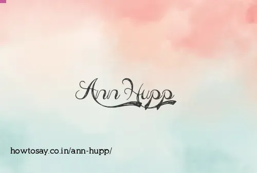 Ann Hupp