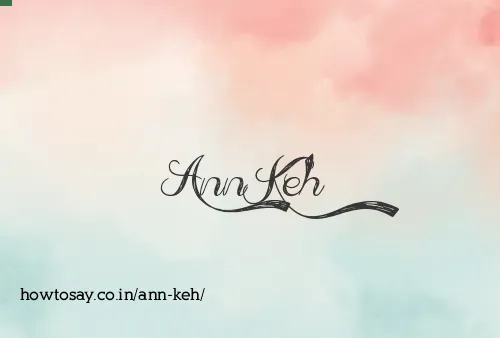 Ann Keh