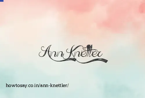 Ann Knettler