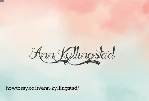 Ann Kyllingstad