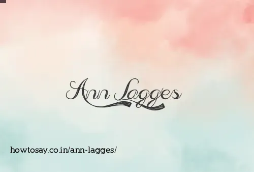 Ann Lagges