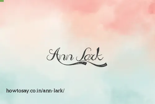 Ann Lark