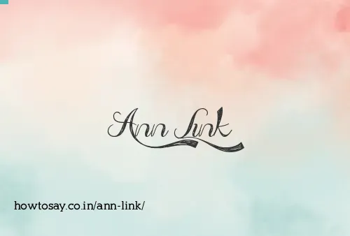 Ann Link