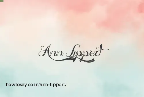 Ann Lippert