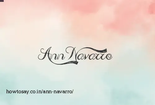 Ann Navarro