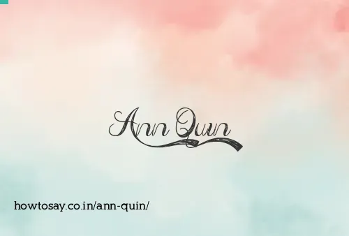 Ann Quin