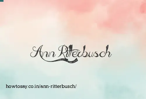 Ann Ritterbusch