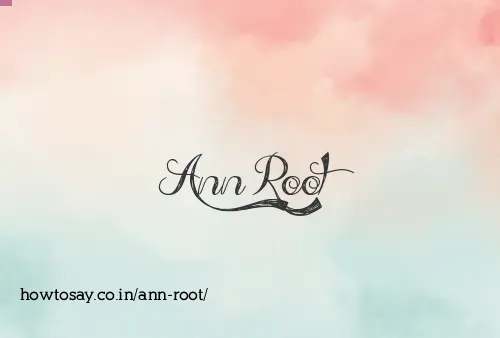 Ann Root